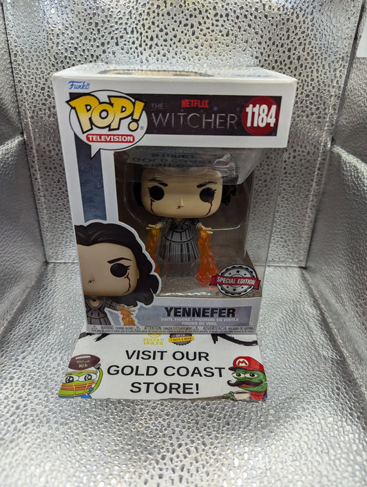 Yennefer Battle of Sodden || The Witcher || Funko Pop Vinyl - New, #1184 FRENLY BRICKS - Open 7 Days