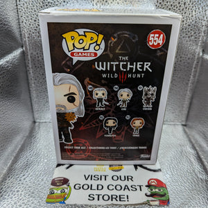 Funko Pop! Games: The Witcher 3: Wild Hunt - Geralt (IGNI) 554 FRENLY BRICKS - Open 7 Days