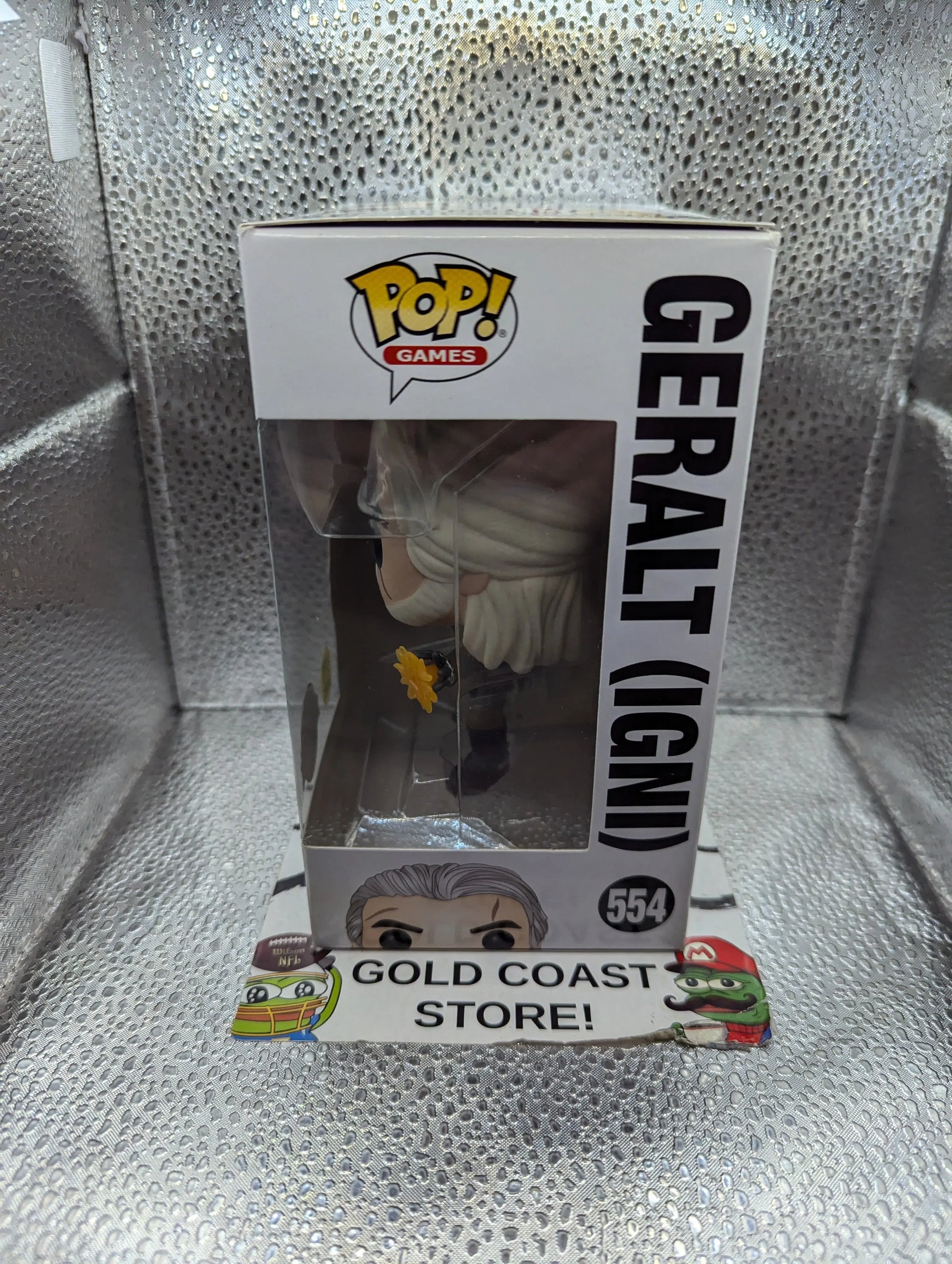 Funko Pop! Games: The Witcher 3: Wild Hunt - Geralt (IGNI) 554 FRENLY BRICKS - Open 7 Days