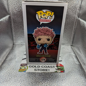 FUNKO POP VINYL Yuji Itadori 1376 Jujutsu Kaisen GLOW FRENLY BRICKS - Open 7 Days