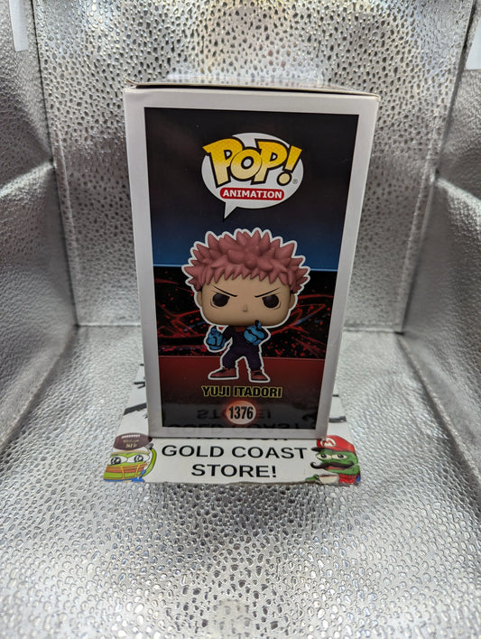 FUNKO POP VINYL Yuji Itadori 1376 Jujutsu Kaisen GLOW FRENLY BRICKS - Open 7 Days