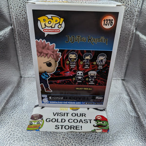 FUNKO POP VINYL Yuji Itadori 1376 Jujutsu Kaisen GLOW FRENLY BRICKS - Open 7 Days