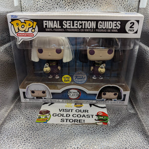 Demon Slayer - Final Selection Guides Glow in the Dark Pop! Vinyl Figure 2-Pack FRENLY BRICKS - Open 7 Days