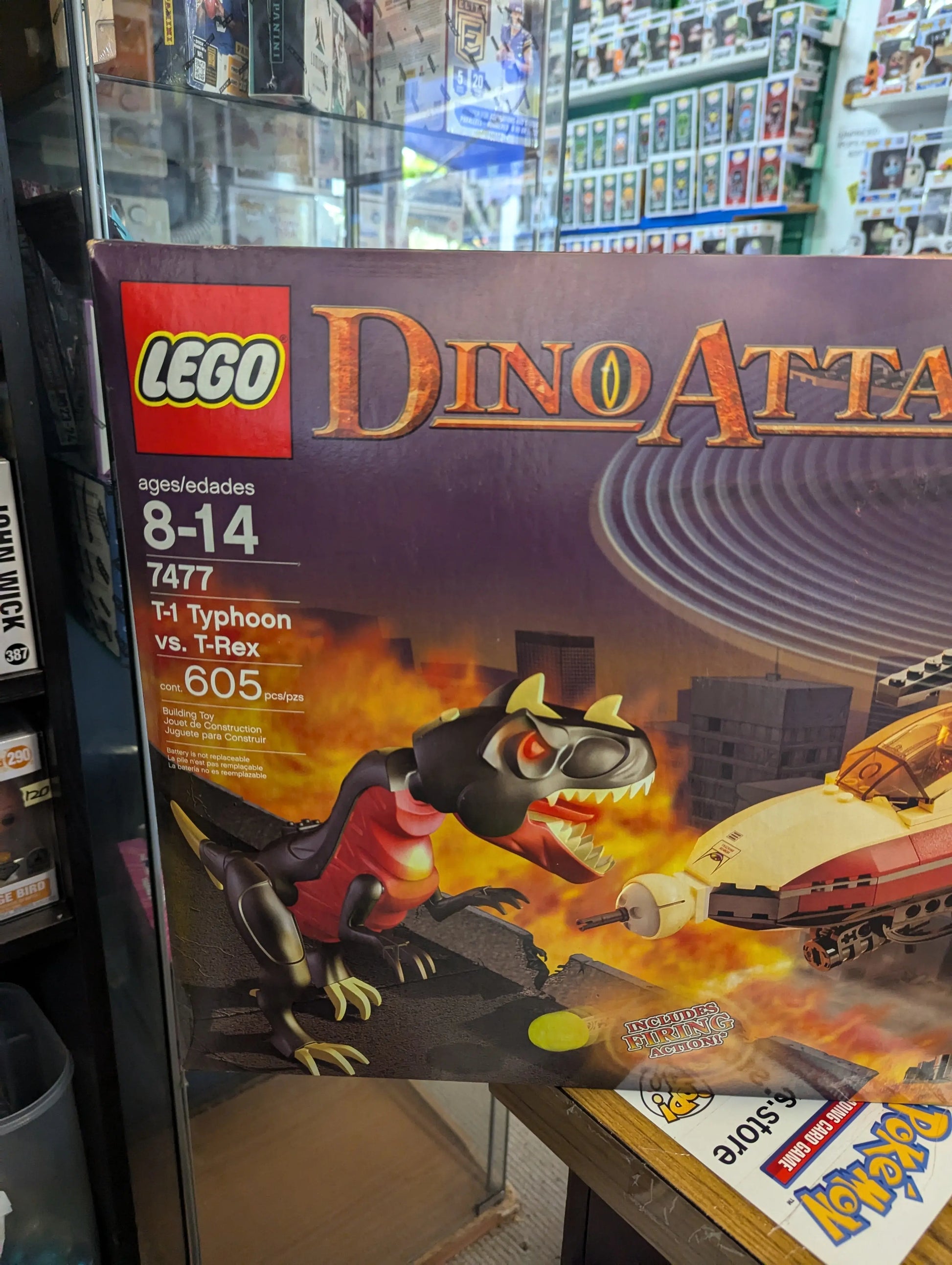 Brand New LEGO Dino Attack 7477 T-1 Typhoon vs. T-Rex Rare Factory Sealed Box! FRENLY BRICKS - Open 7 Days