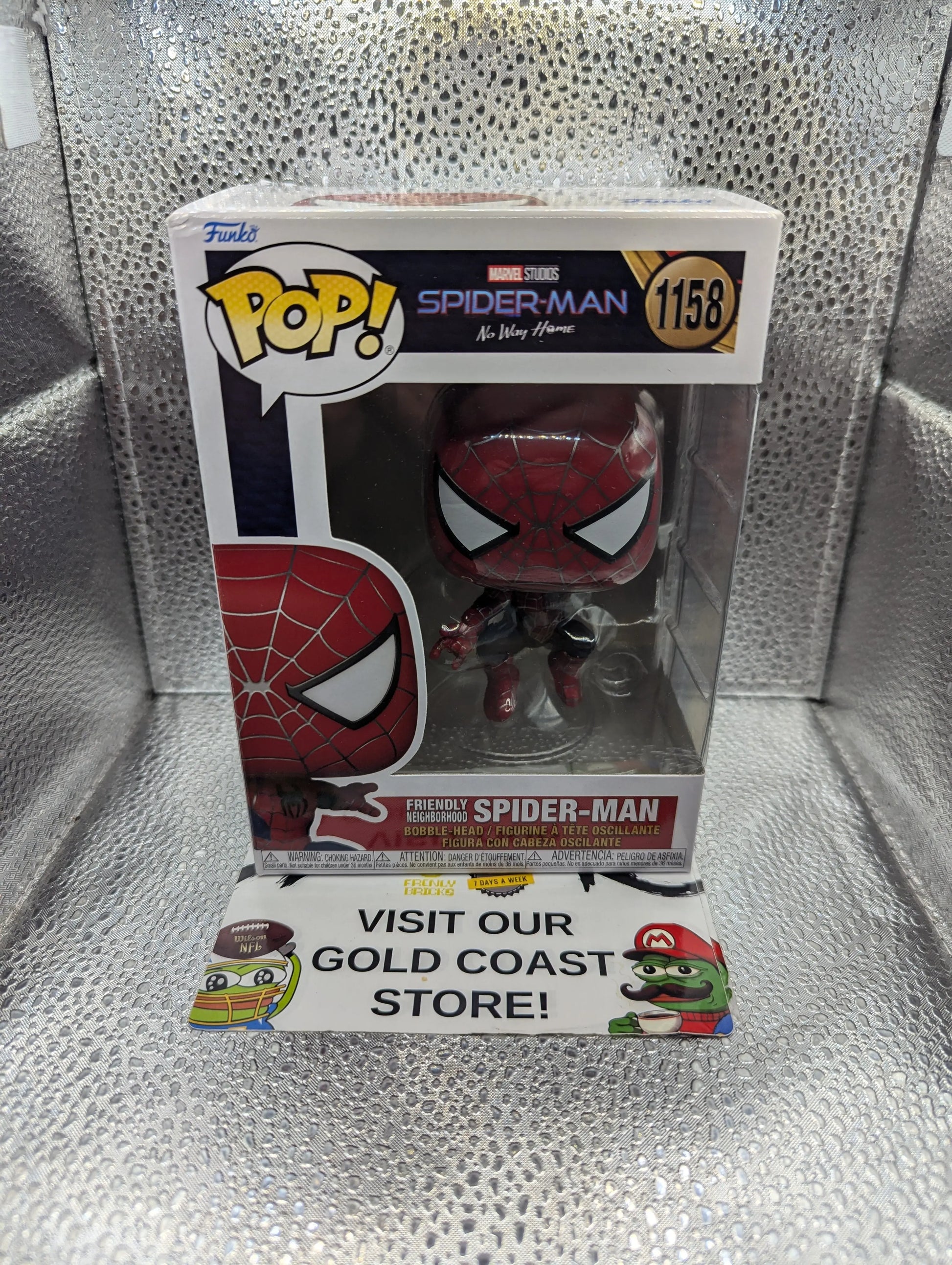 Funko POP Vinyl Spider-Man Friendly neighbourhood 1158 FRENLY BRICKS - Open 7 Days