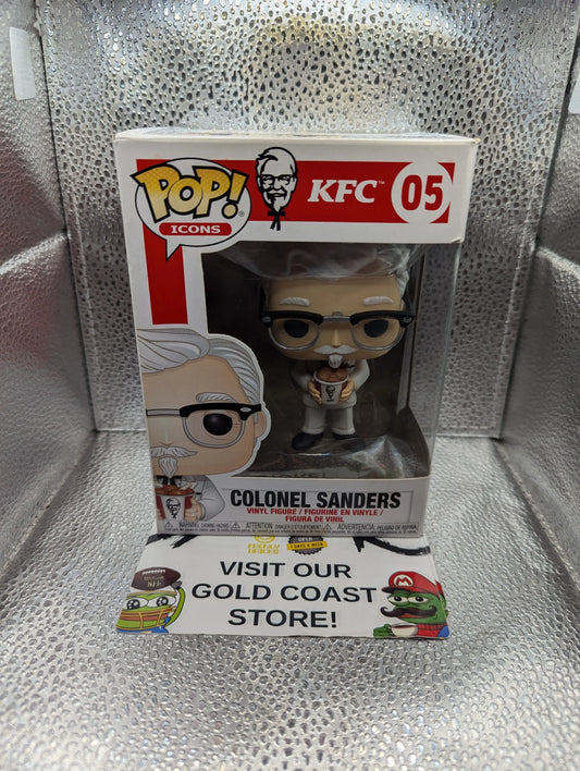 FUNKO POP VINYL Colonel Sanders 05 KFC FRENLY BRICKS - Open 7 Days