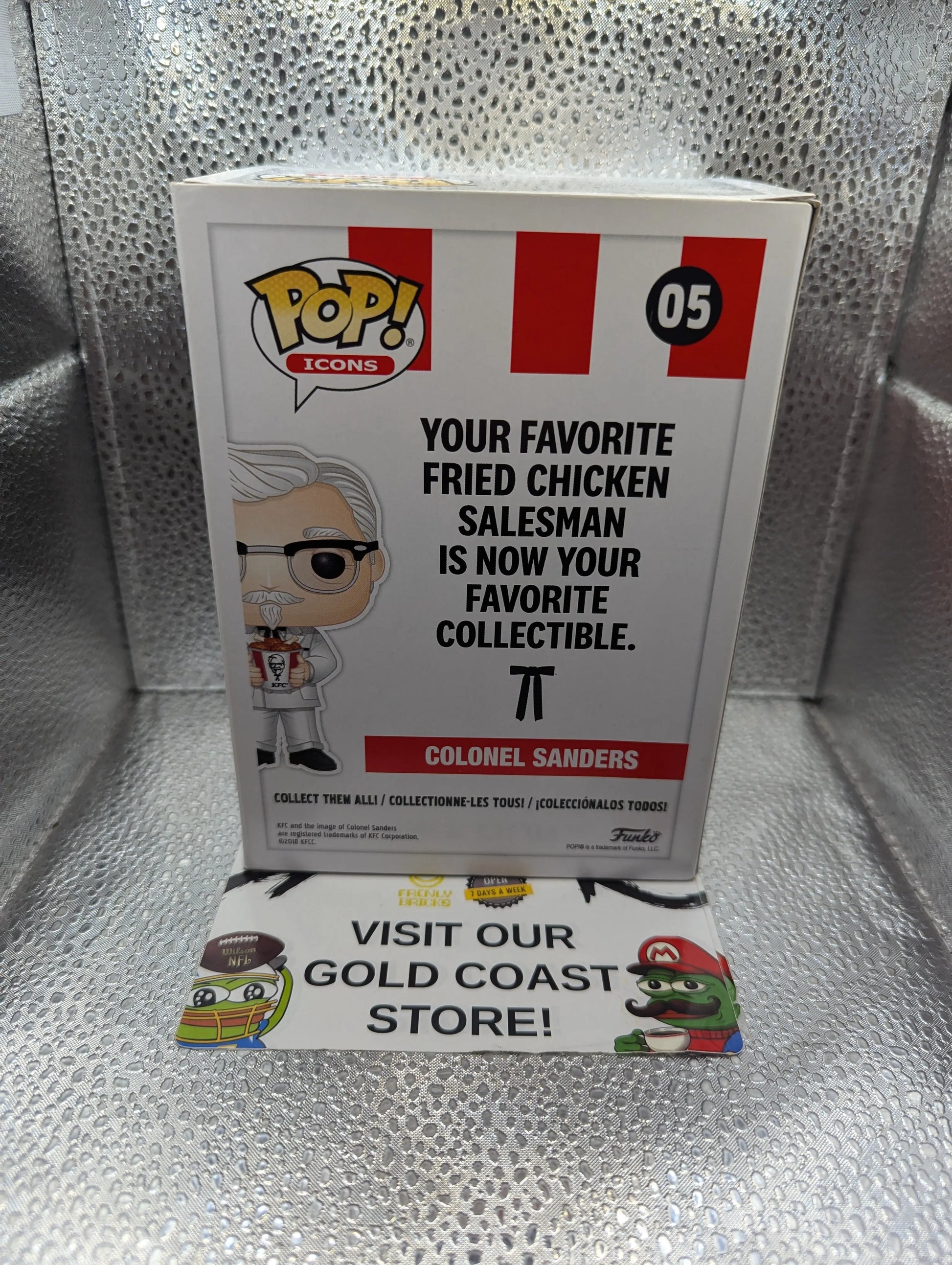 FUNKO POP VINYL Colonel Sanders 05 KFC FRENLY BRICKS - Open 7 Days