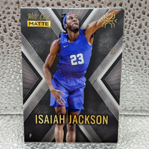 2022 Wild Card Matte X-Plode ISAIAH JACKSON 1/1 FRENLY BRICKS - Open 7 Days