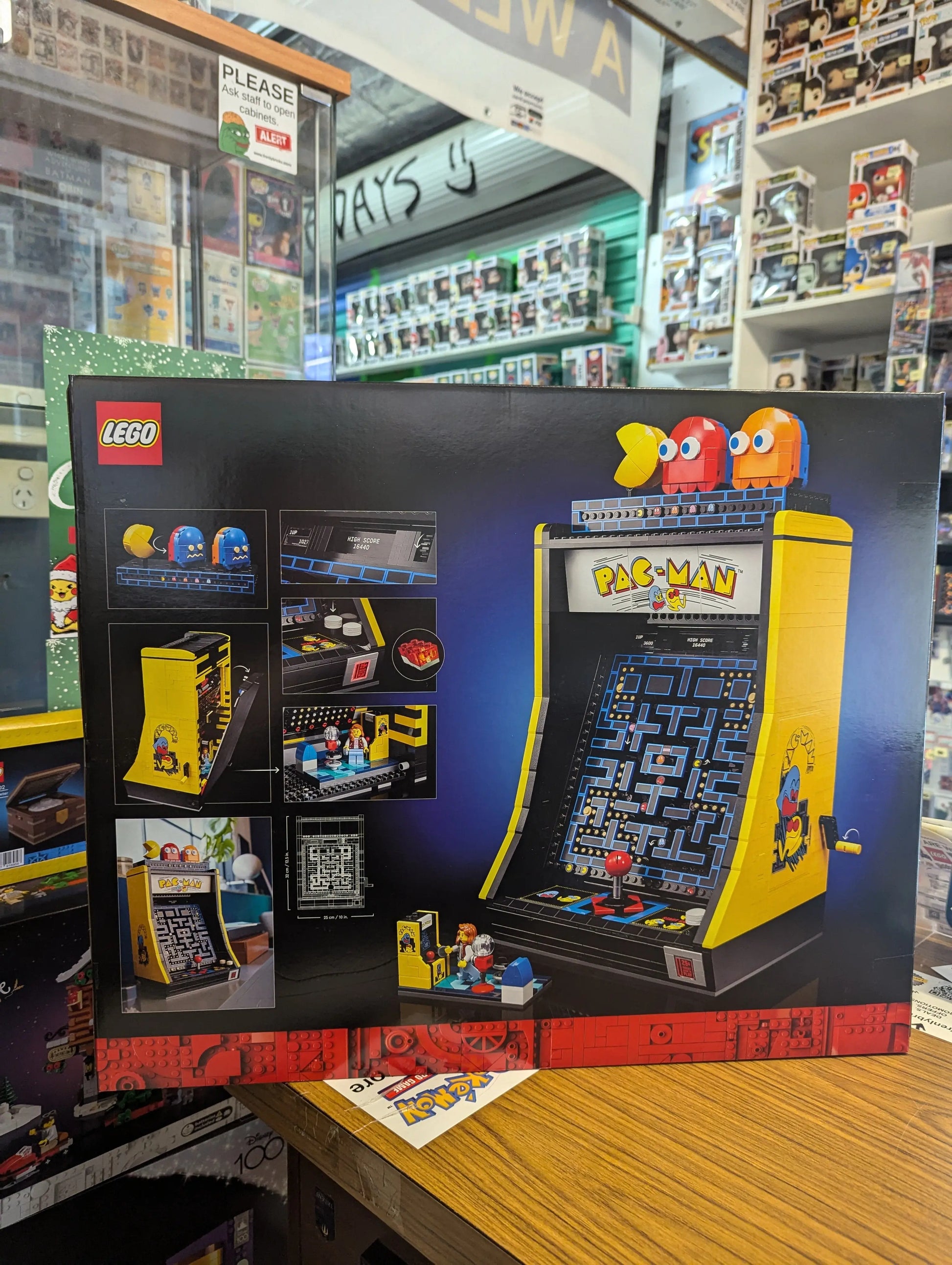 LEGO 10323 Icons PAC-MAN Arcade - Retro Gaming FRENLY BRICKS - Open 7 Days