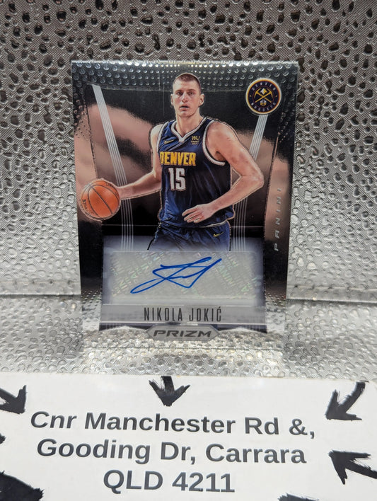 2021-22 Panini Prizm Nikola Jokic Flashback Signatures Auto #FS-NJK - Nuggets FRENLY BRICKS - Open 7 Days