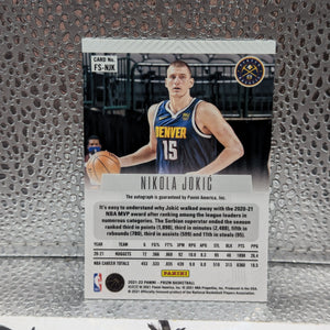 2021-22 Panini Prizm Nikola Jokic Flashback Signatures Auto #FS-NJK - Nuggets FRENLY BRICKS - Open 7 Days