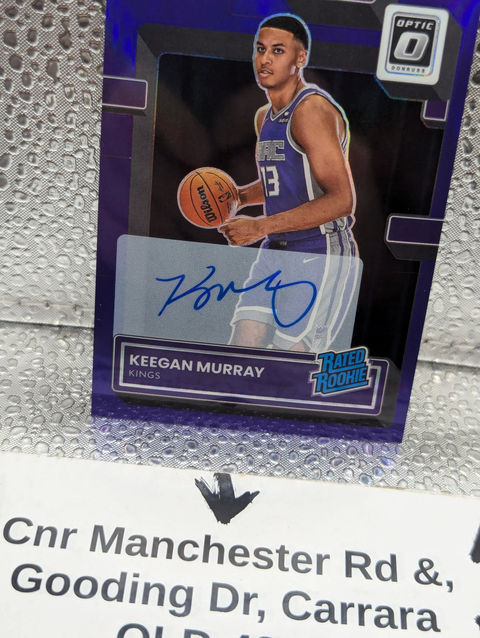 2022-23 Panini Keegan Murray Optic Donruss AUTO rated rookie FRENLY BRICKS - Open 7 Days