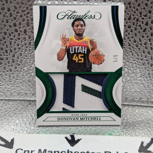 2021-22 Panini Flawless Donovan Mitchell Patch 5/5 FRENLY BRICKS - Open 7 Days