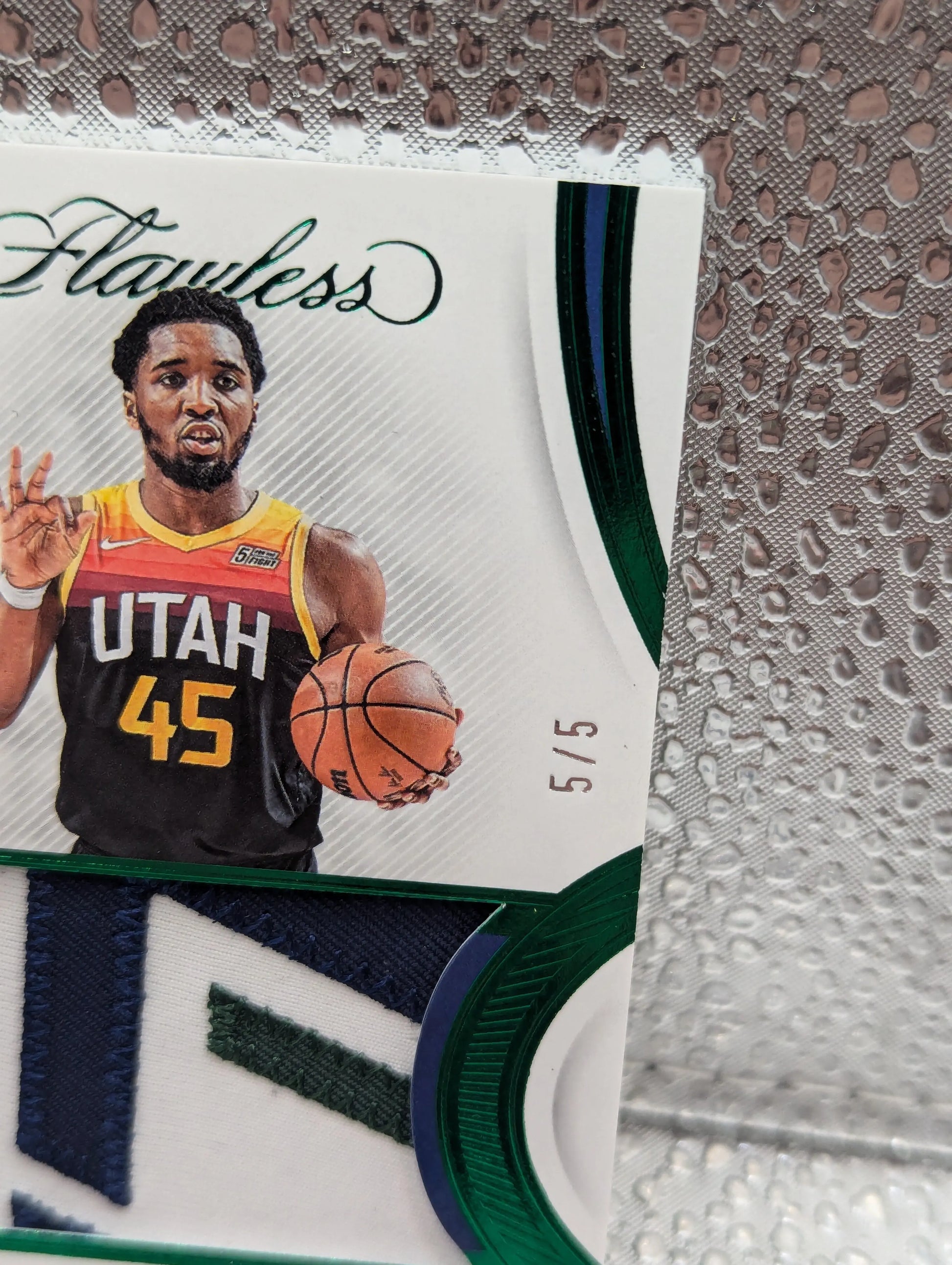 2021-22 Panini Flawless Donovan Mitchell Patch 5/5 FRENLY BRICKS - Open 7 Days