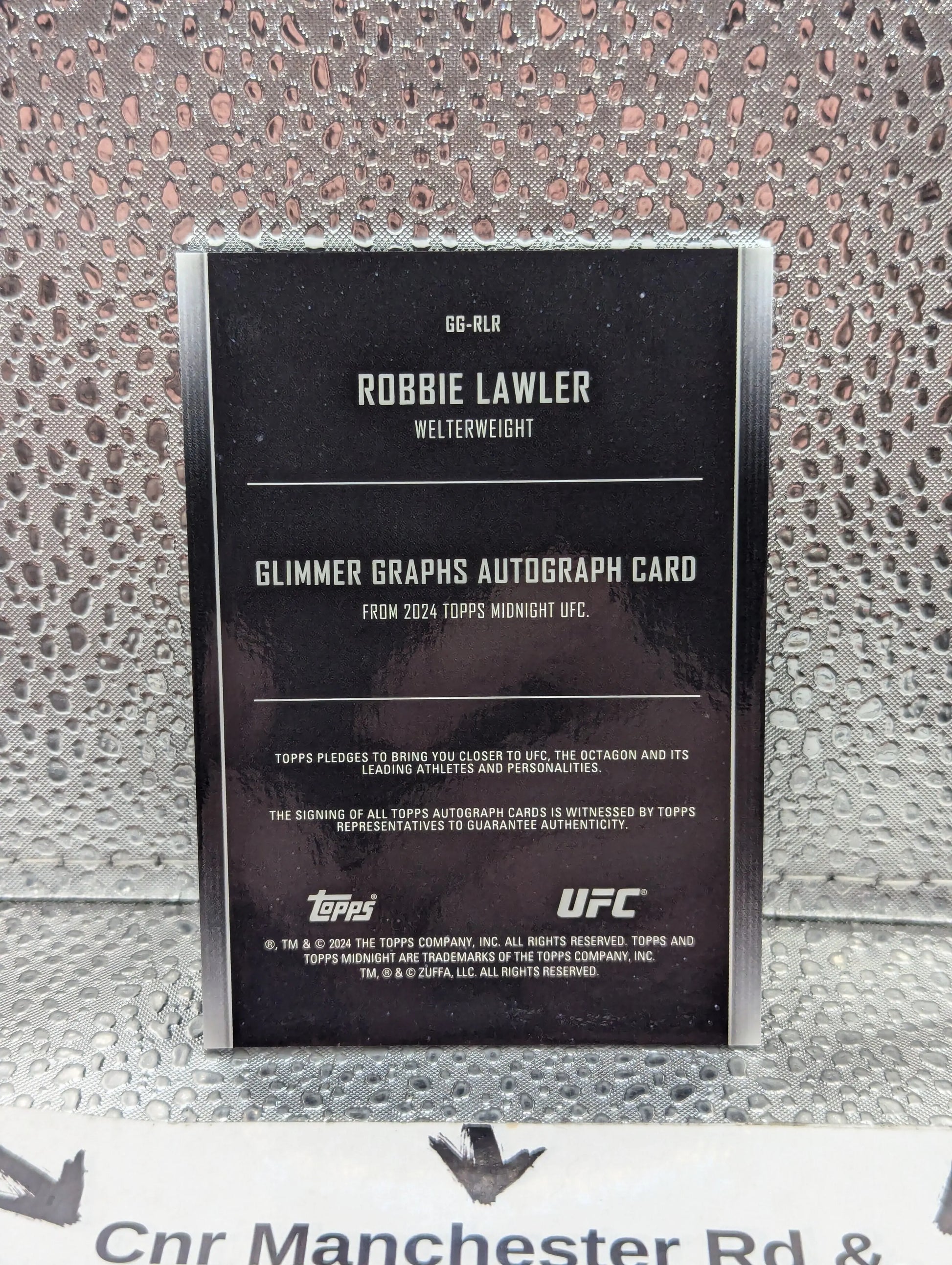 Robbie Lawler Autograph Topps 2024 Midnight SSP HOF Auto FRENLY BRICKS - Open 7 Days