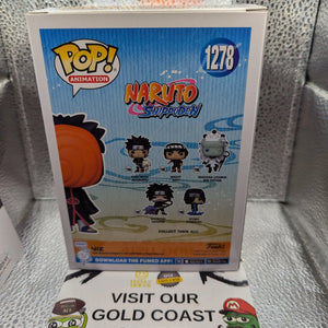 Funko Pop Naruto Shippuden Madara Uchiha 1278 Glow DRAGONS TRADING EXCLUSIVE JSA AUTOGRAPH FRENLY BRICKS - Open 7 Days