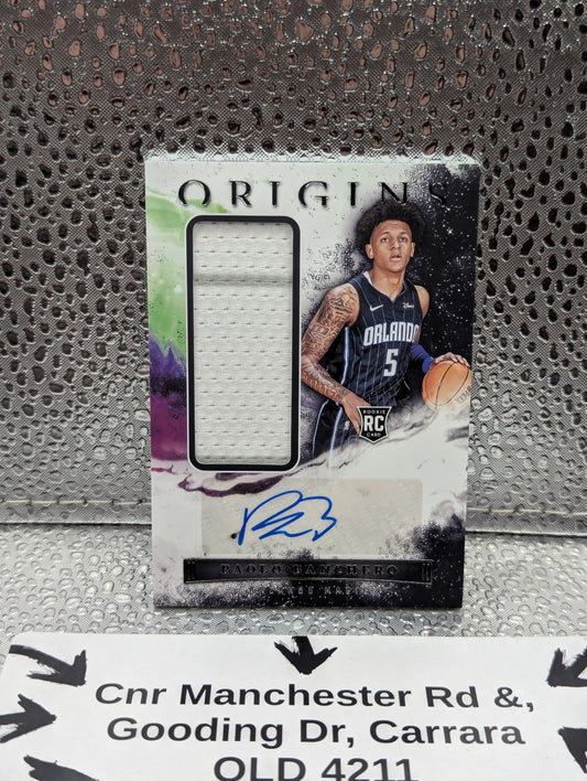 2022-23 Panini Origin Paolo Banchero RPA Rookie Patch Auto Card RC FRENLY BRICKS - Open 7 Days