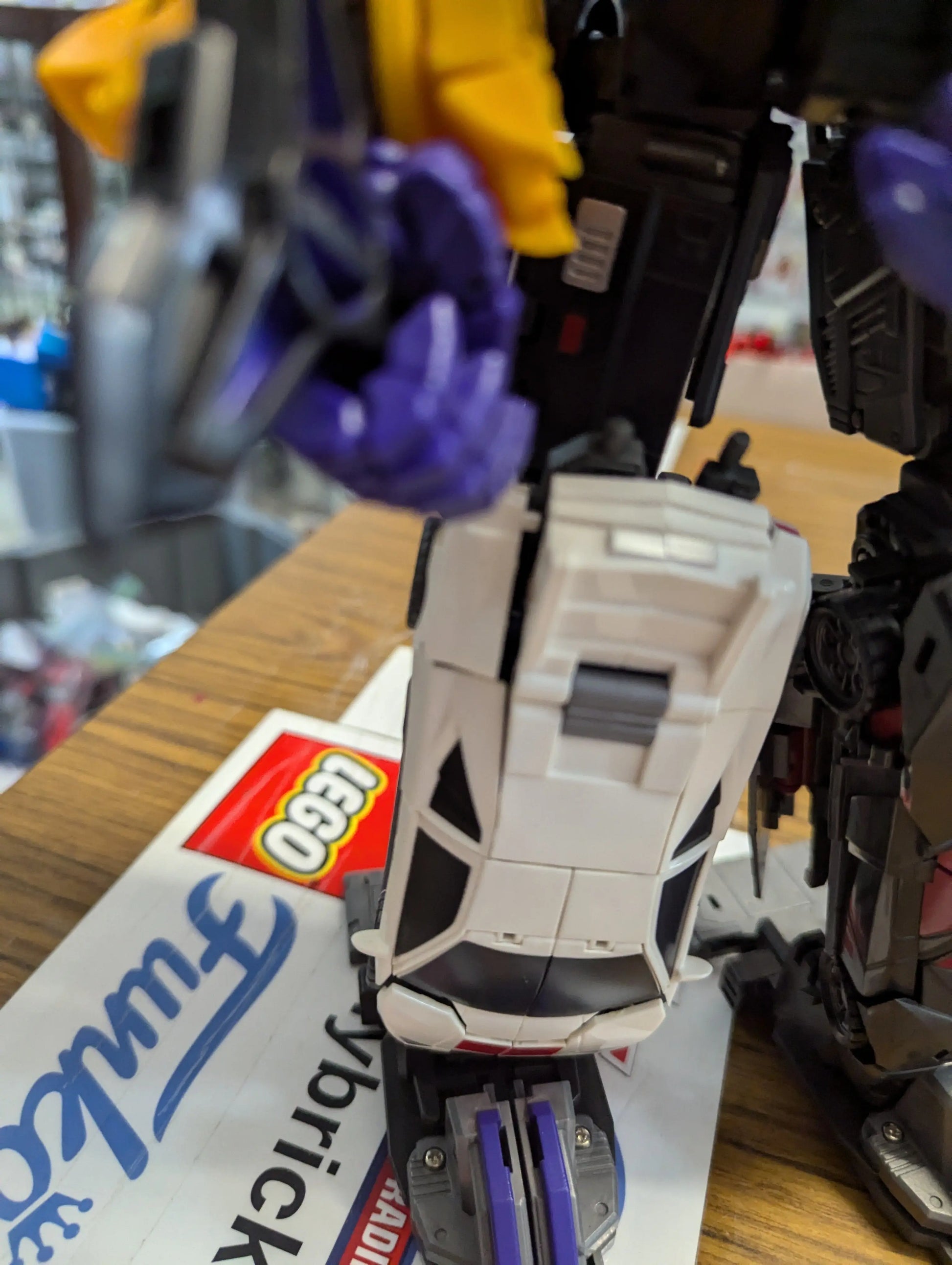 FPJ Fansproject M3 Intimidator Transformers Stunticons Menasor in stock Used missing blade FRENLY BRICKS - Open 7 Days