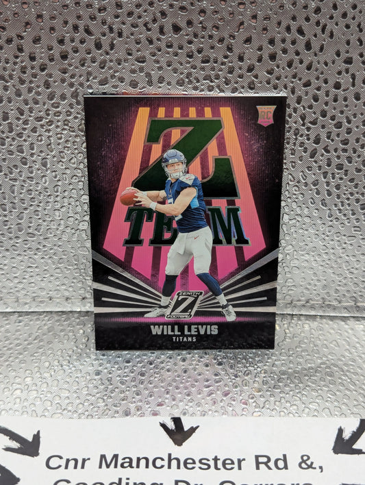 2023 Panini Zenith Will Levis 5/5 Rookie Z Team FRENLY BRICKS - Open 7 Days