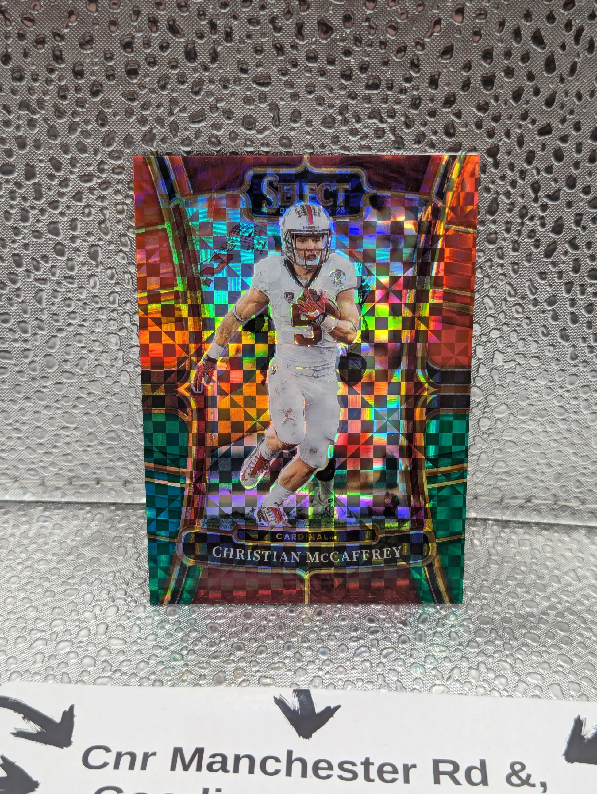 Panini 2023 Christian McCaffrey Checkerboard /25 Draft FRENLY BRICKS - Open 7 Days