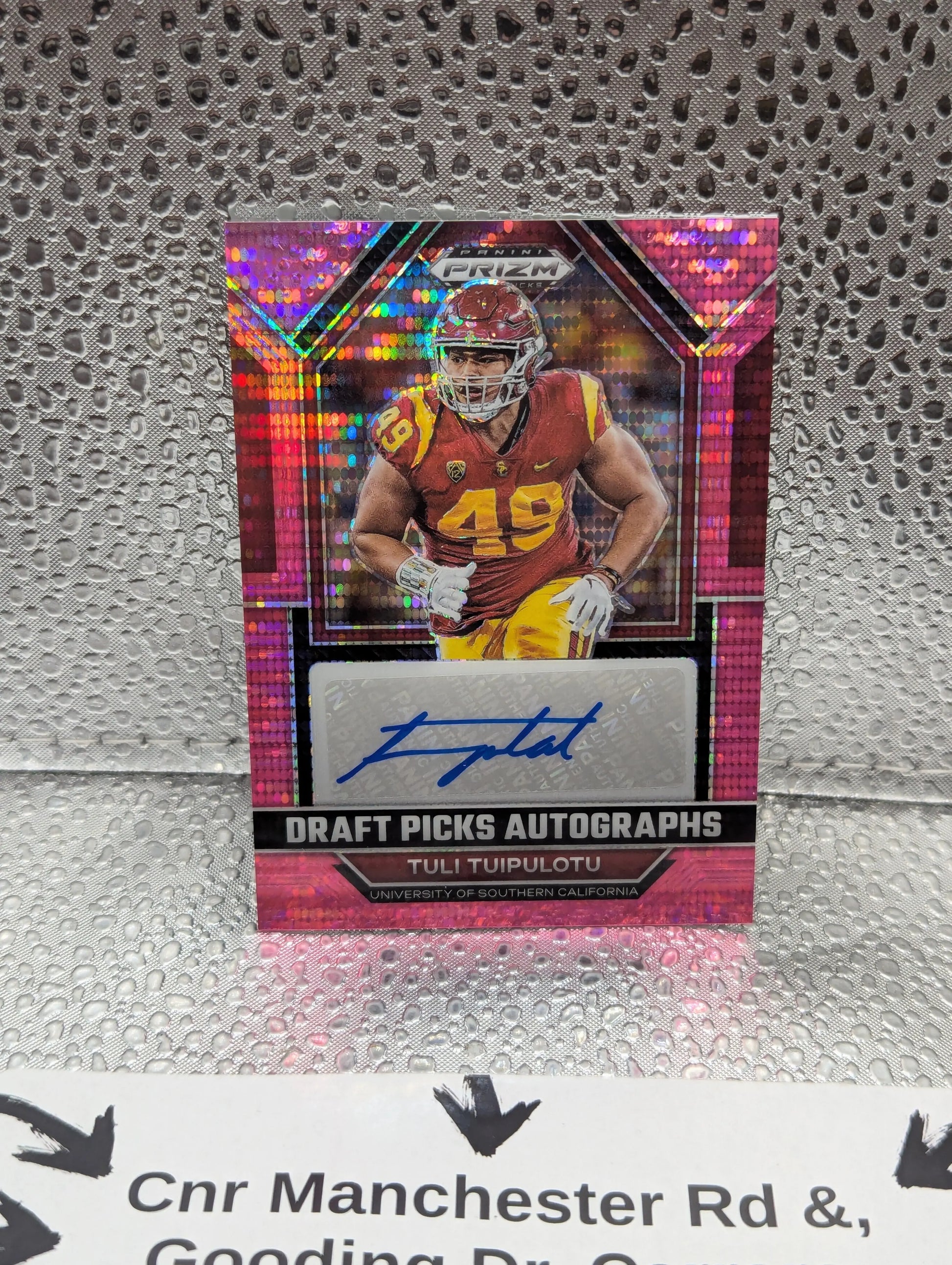 2023 Panini Prizm Draft Picks  Tuli Tuipulotu Pink /15 Southern California FRENLY BRICKS - Open 7 Days