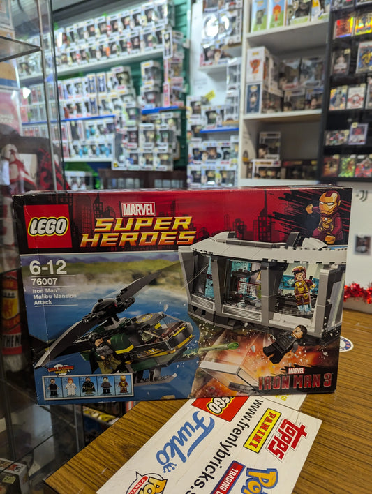 Lego Set 76007 - Iron Man Malibu Mansion Attack (2013) - Brand New and Sealed FRENLY BRICKS - Open 7 Days