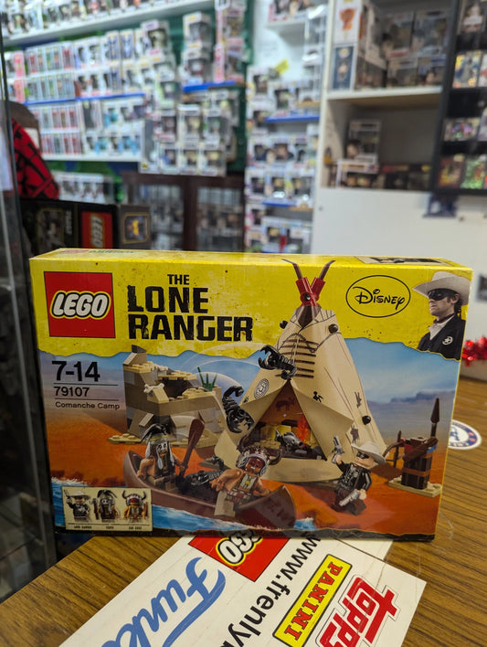 Lego The Lone Ranger 79107 COMANCHE CAMP Indians Western Teepee Minifigs NISB FRENLY BRICKS - Open 7 Days