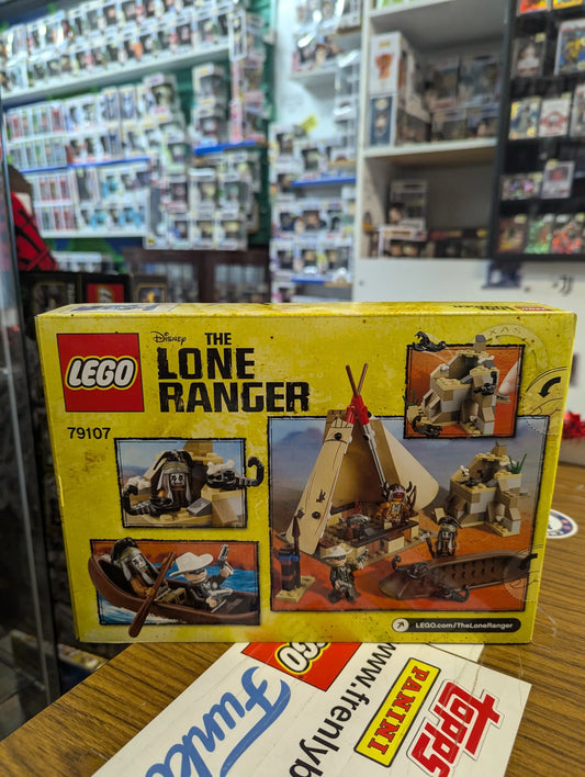 Lego The Lone Ranger 79107 COMANCHE CAMP Indians Western Teepee Minifigs NISB FRENLY BRICKS - Open 7 Days