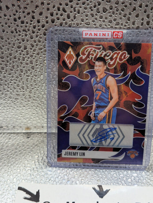 2023-24 Panini Phoenix Jeremy Lin Fuego Autographs Auto /25 FRENLY BRICKS - Open 7 Days