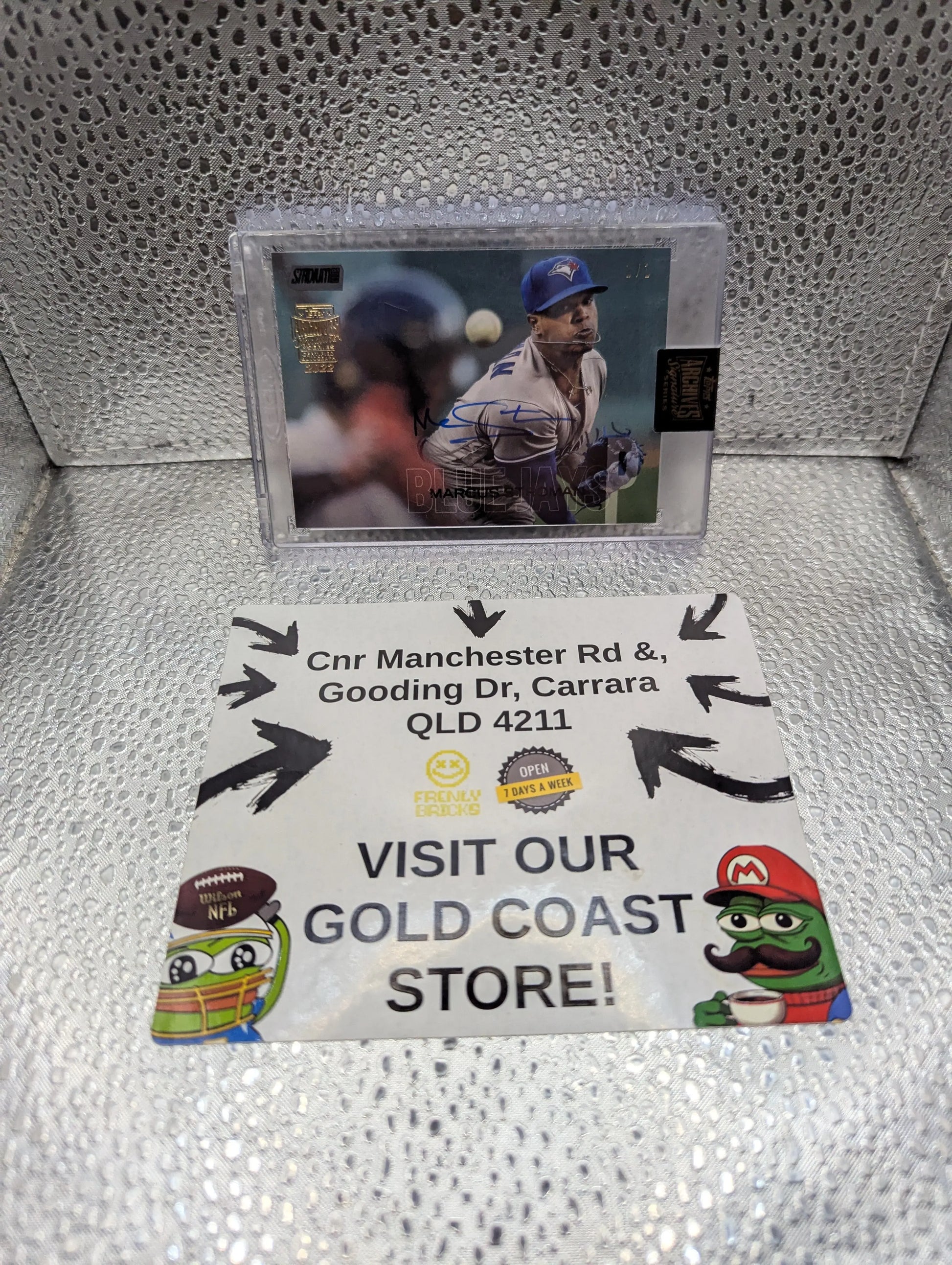 TOPPS Stadium Club Marcus Stroman 1/1 On Card Auto Baseball Card Signature Series FRENLY BRICKS - Open 7 Days