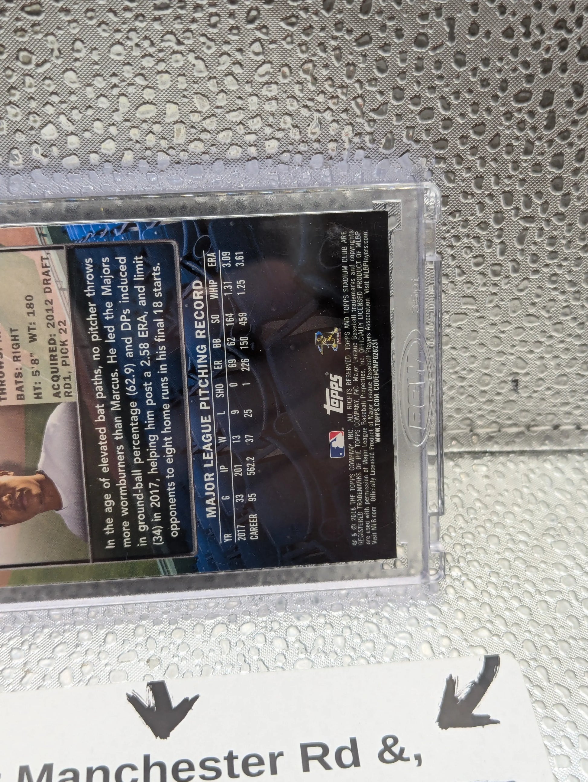 TOPPS Stadium Club Marcus Stroman 1/1 On Card Auto Baseball Card Signature Series FRENLY BRICKS - Open 7 Days