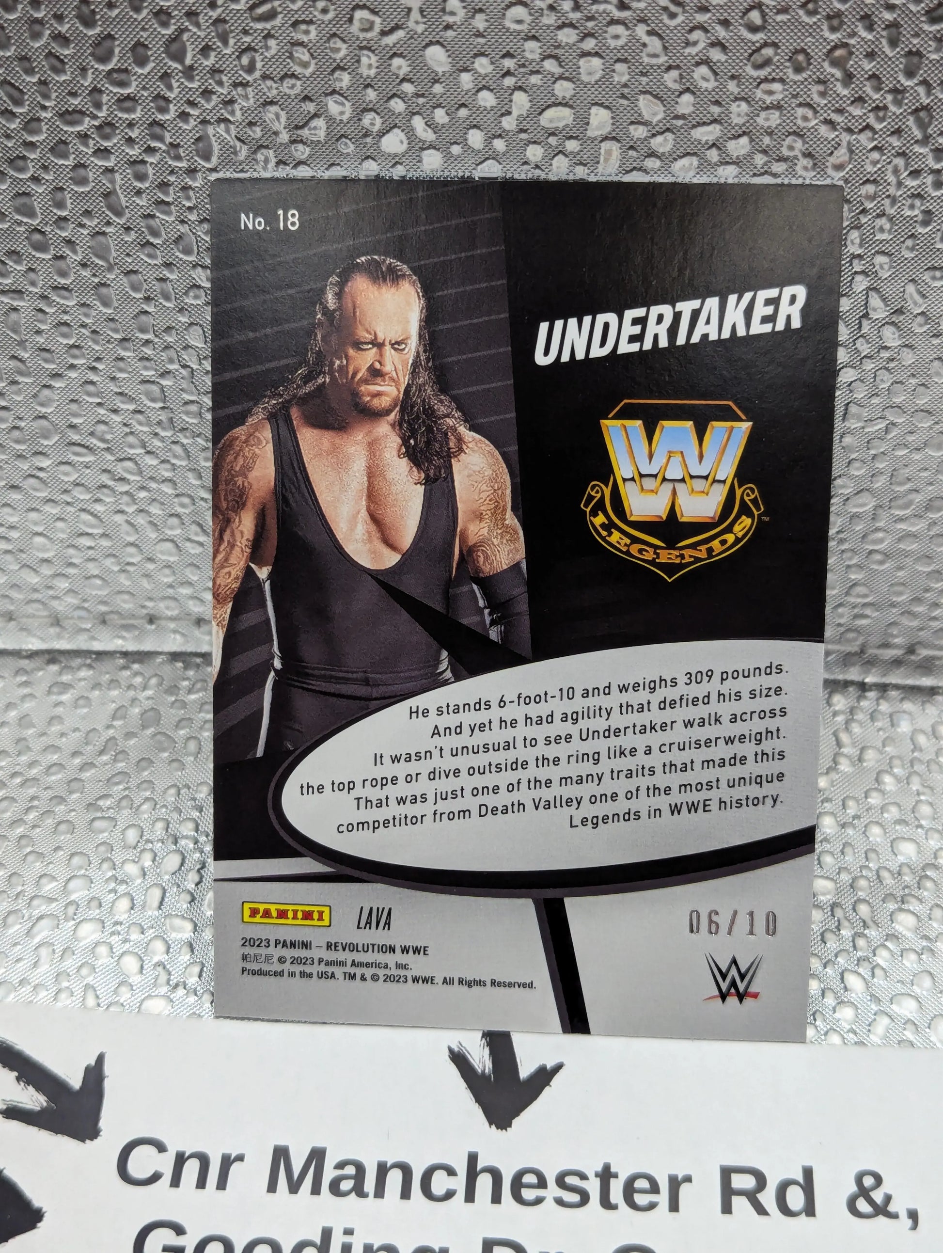 2023Panini Revolution WWE Lava Undertaker /10 FRENLY BRICKS - Open 7 Days