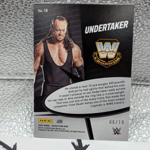 2023Panini Revolution WWE Lava Undertaker /10 FRENLY BRICKS - Open 7 Days