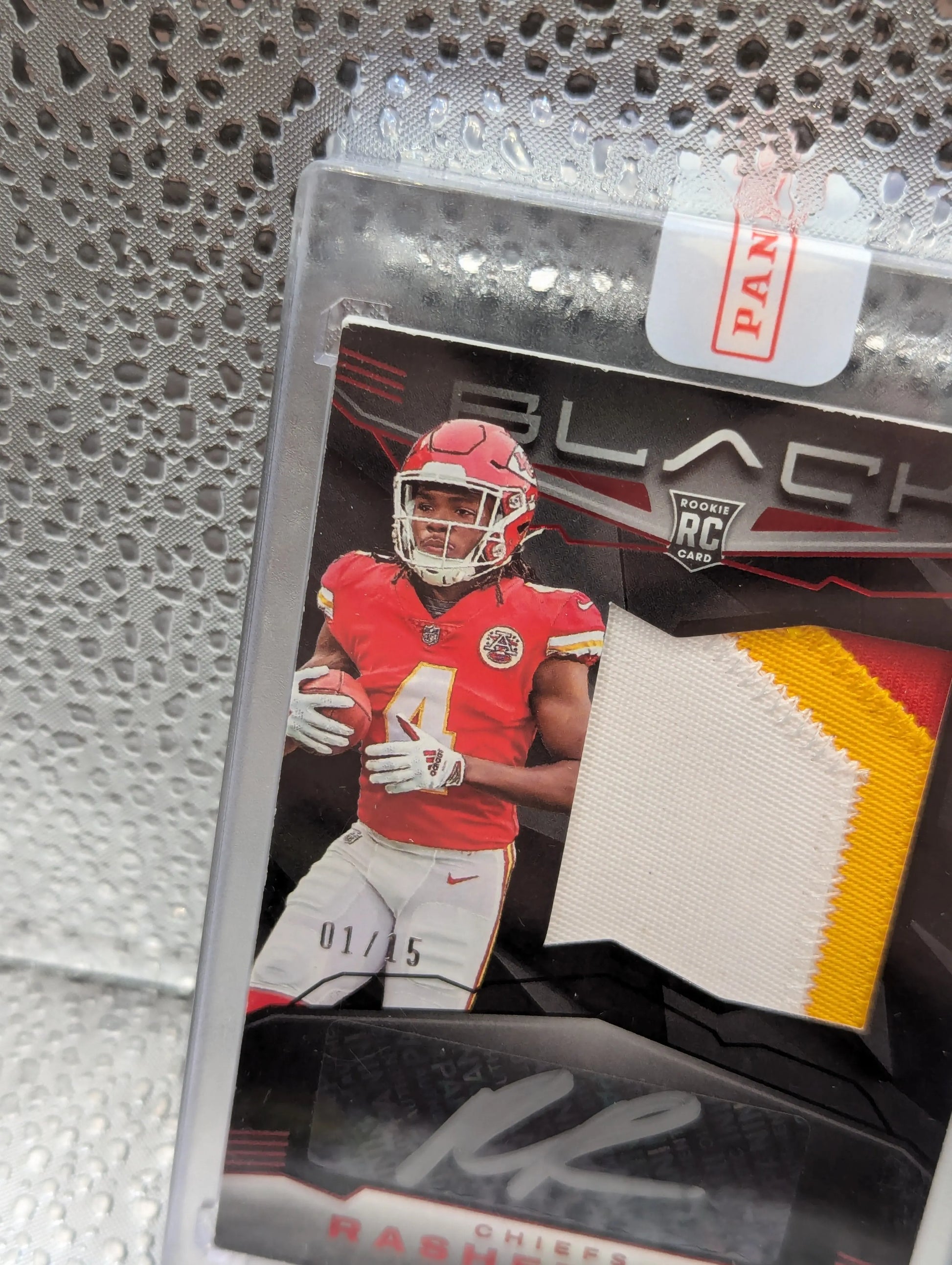 2023 Panini Rashee Rice Rc Rookie /15 On Card Auto Patch Gridiron Card Nfl FRENLY BRICKS - Open 7 Days