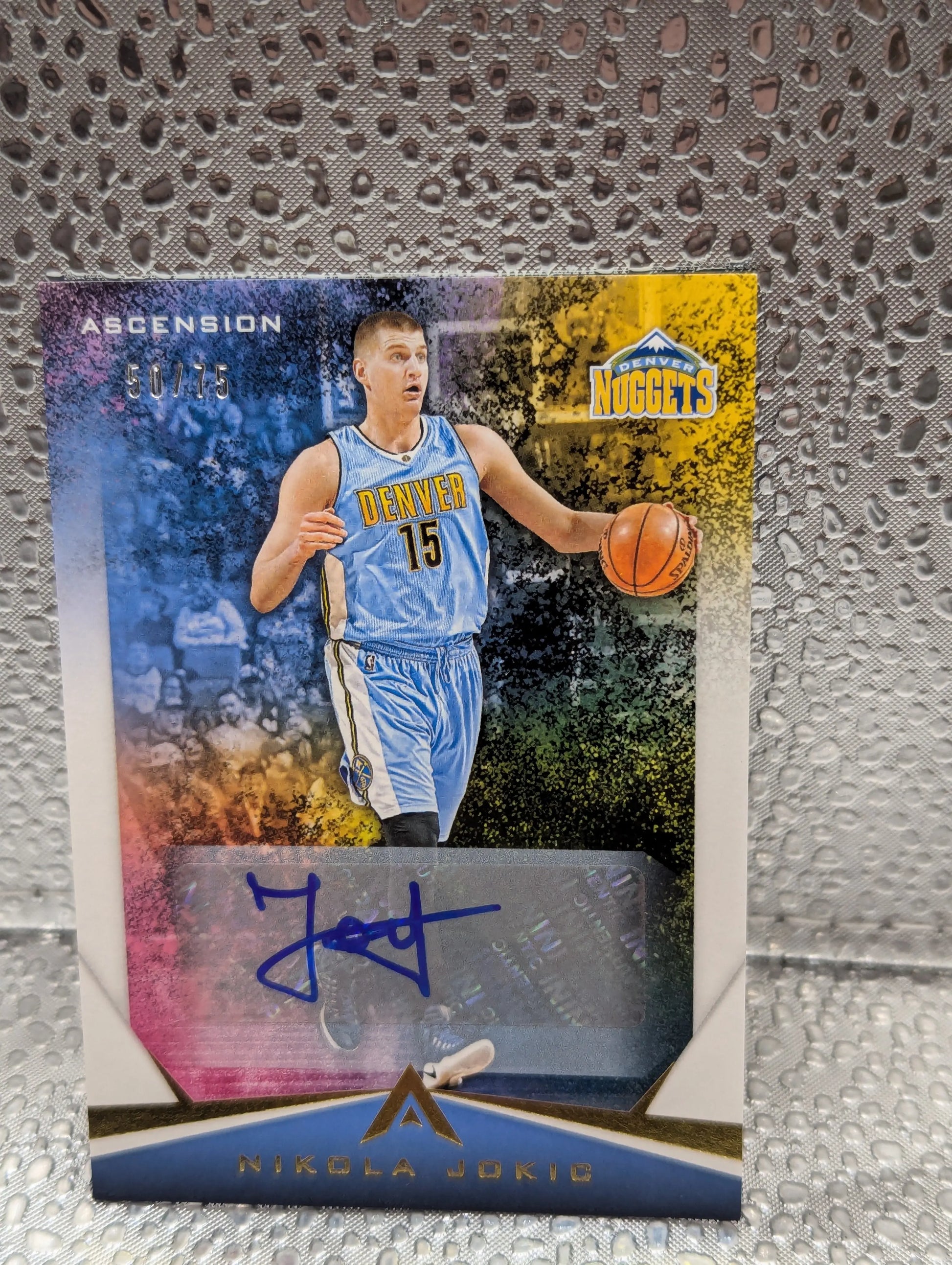 2017-18 Panini Ascension Auto /75 Nikola Jokic #6 Auto FRENLY BRICKS - Open 7 Days