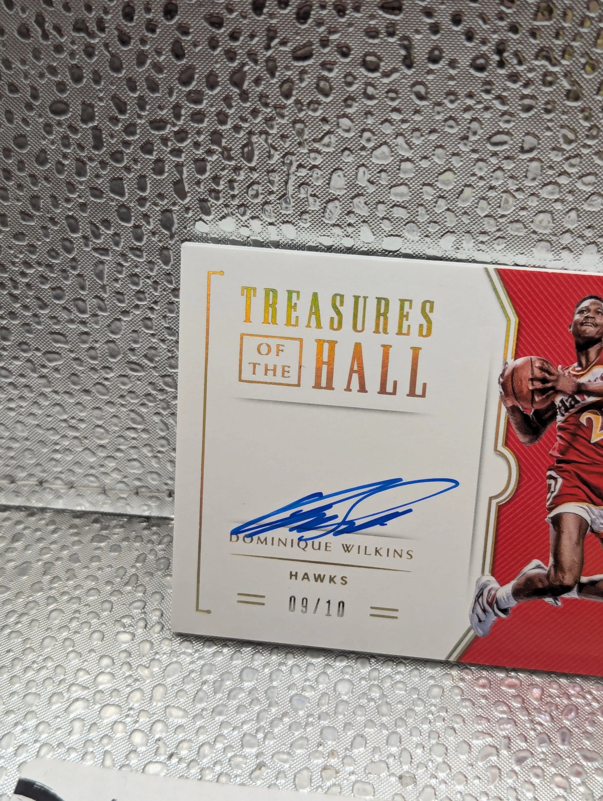 2021-22 Panini National Treasures Dominique Wilkins Gold NBA Greats Auto /10 FRENLY BRICKS - Open 7 Days