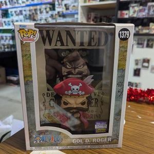 Gol D. Roger Funko Pop! Vinyl Figure Wanted Poster #1379 SDCC 2023 One Piece FRENLY BRICKS - Open 7 Days