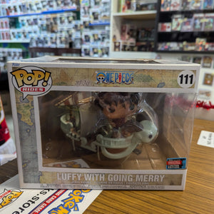 Funko Pop! Rides: One Piece - Luffy With Going Merry 111 FRENLY BRICKS - Open 7 Days