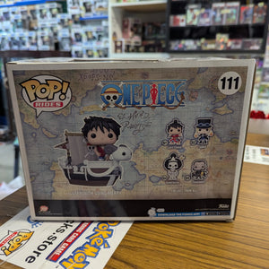 Funko Pop! Rides: One Piece - Luffy With Going Merry 111 FRENLY BRICKS - Open 7 Days