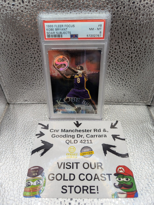 1999 PSA 8 Kobe Bryant Fleer Focus 1999 FRENLY BRICKS - Open 7 Days