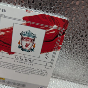 2023-24 Panini Impeccable Luis Diaz Silver Plate Liverpool FC 1/1 FRENLY BRICKS - Open 7 Days