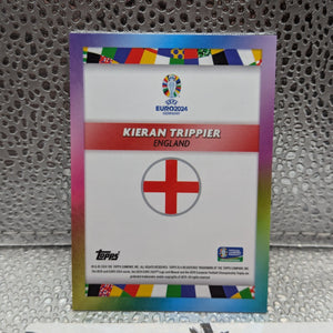 2023-24 Topps Kieran Tripper Black Autograph England 1/5 FRENLY BRICKS - Open 7 Days