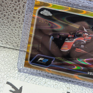 2024 Topps Chrome Formula 1 Richard Verschoor Orange Refractor #109 /50 FRENLY BRICKS - Open 7 Days