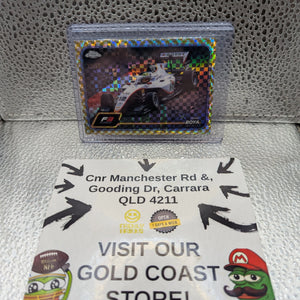 2024 Topps Chrome Formula 1 Mari Boya Gold Checker Flag /50 FRENLY BRICKS - Open 7 Days