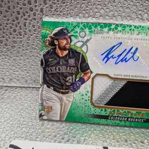 2022 Topps Inception RYAN VILADE Rookie RC Auto Patch Green /99 #IAP-RVI ROCKIES FRENLY BRICKS - Open 7 Days