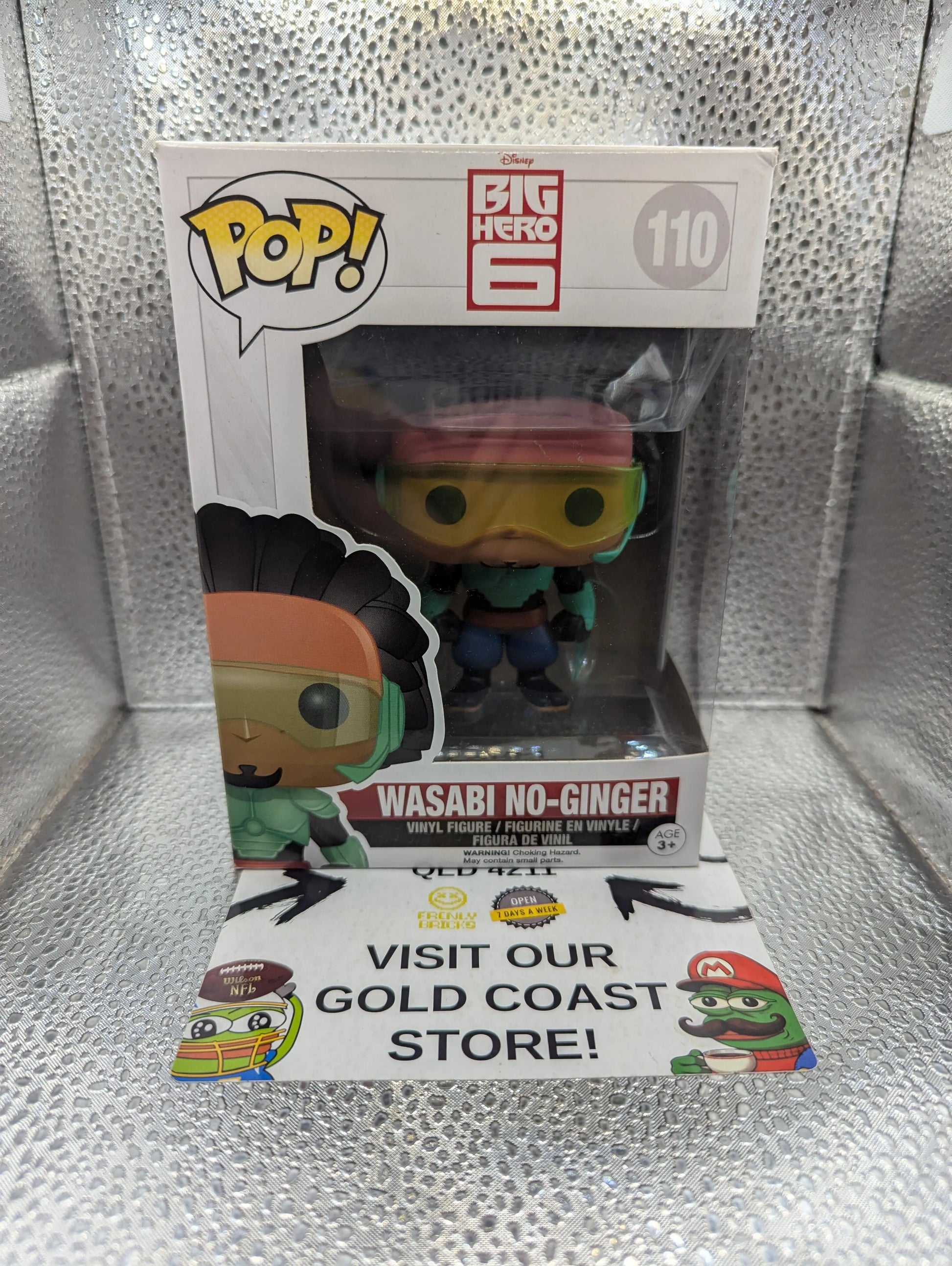 Funko Pop! Big Hero 6 Wasabi No-Ginger #110 FRENLY BRICKS - Open 7 Days