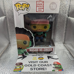 Funko Pop! Big Hero 6 Wasabi No-Ginger #110 FRENLY BRICKS - Open 7 Days