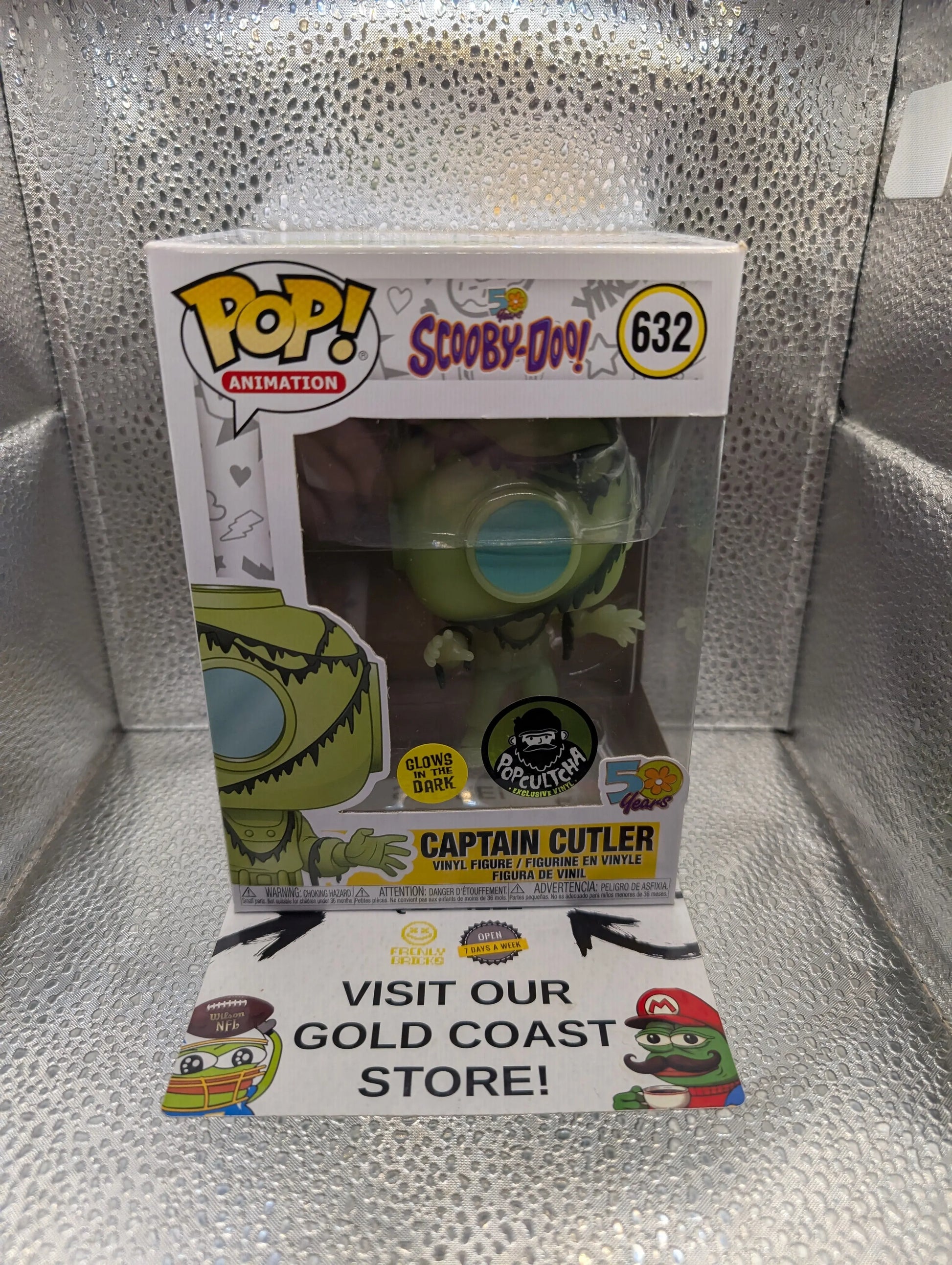 Funko POP Vinyl - Captain Cutler [GITD] (Popcultcha) Vaulted #632 & Various Pops FRENLY BRICKS - Open 7 Days