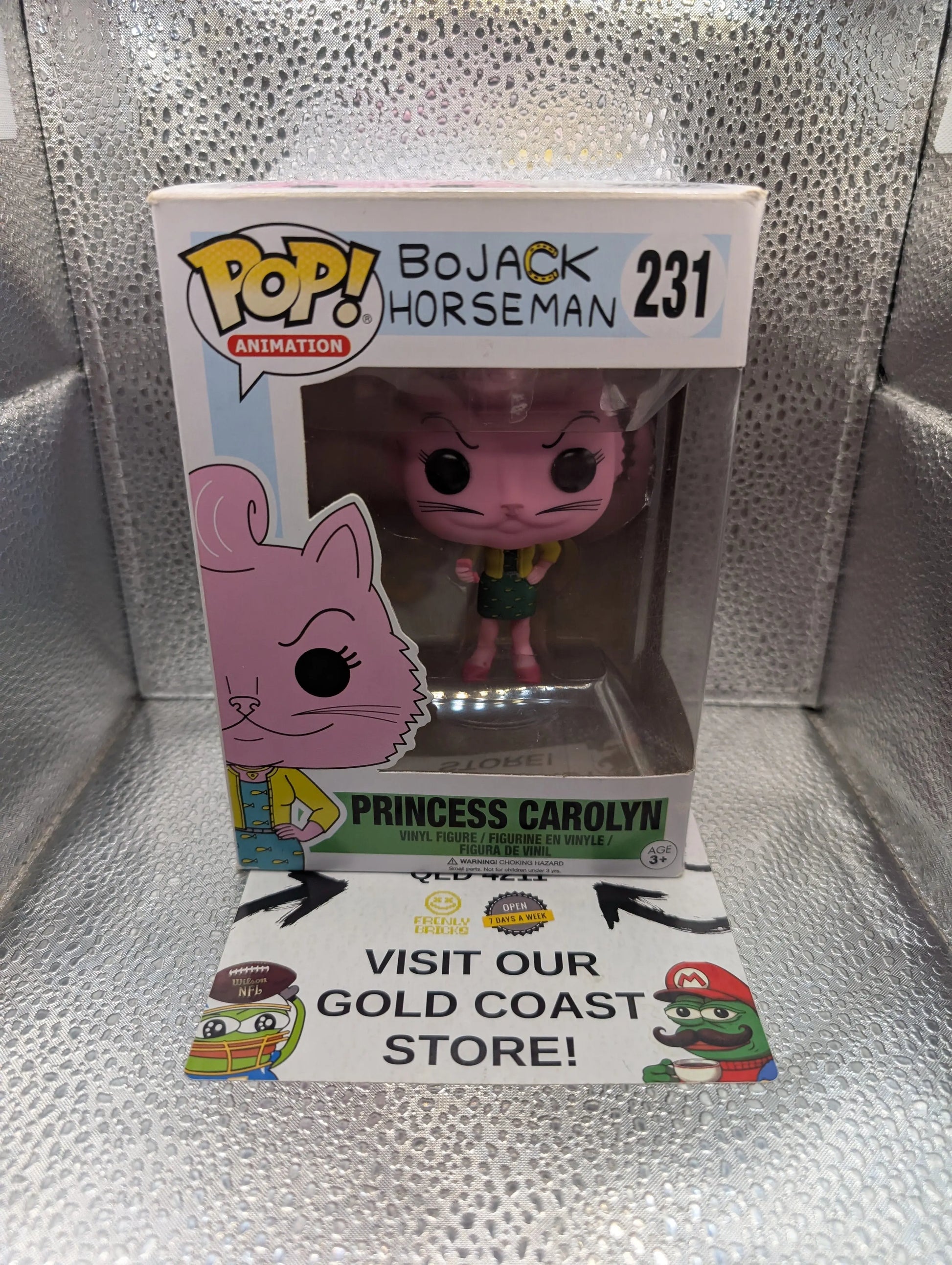 Funko Pop! BoJack Horseman: Princess Carolyn #231 Vaulted FRENLY BRICKS - Open 7 Days