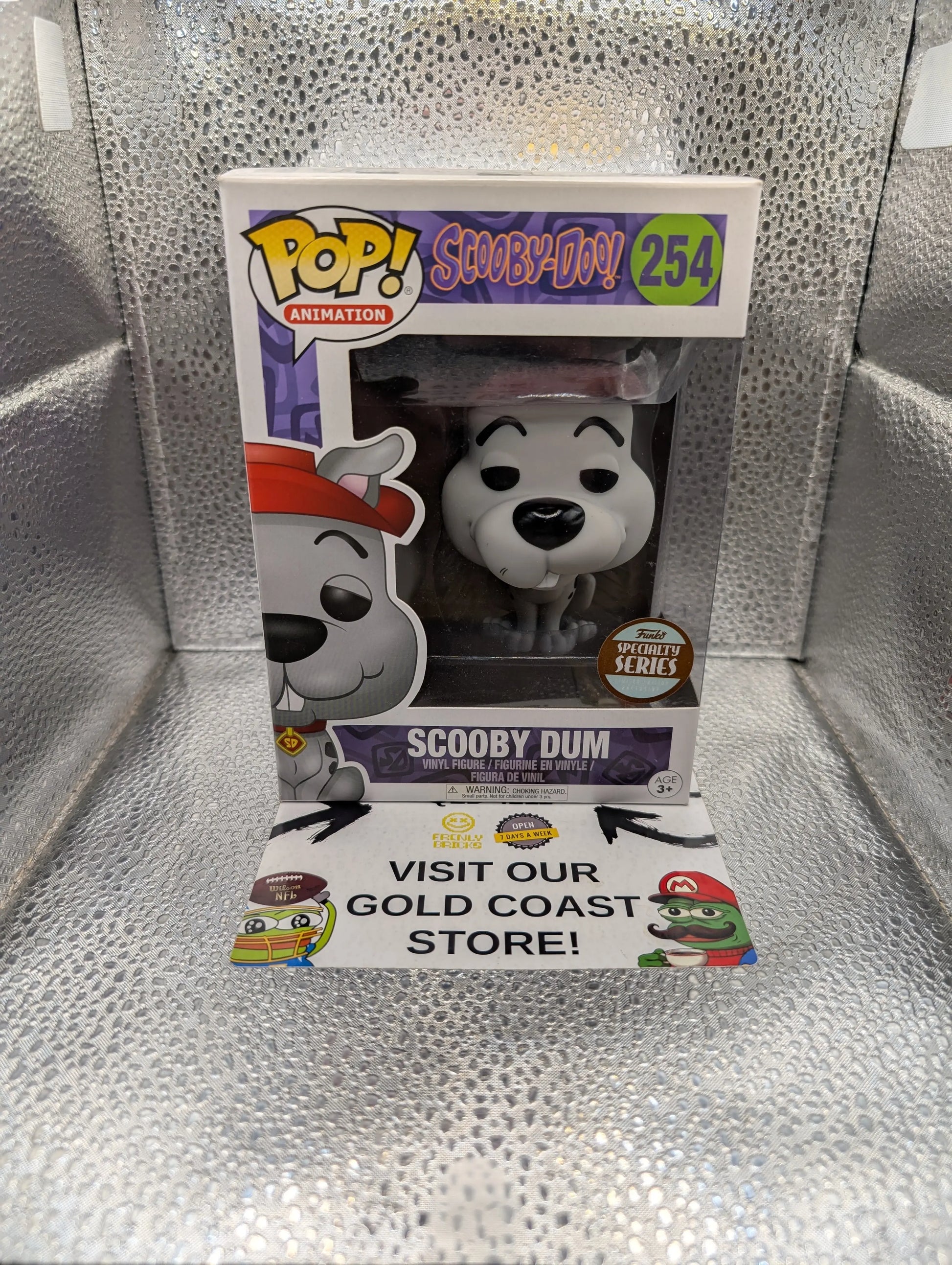 Funko Pop! Vinyl Animation - Scooby Doo - Scooby Dum (Exclusive) #254 FRENLY BRICKS - Open 7 Days